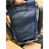 Tuinstoel Ligstoel 2-in-1 Marineblauw | 53% Korting