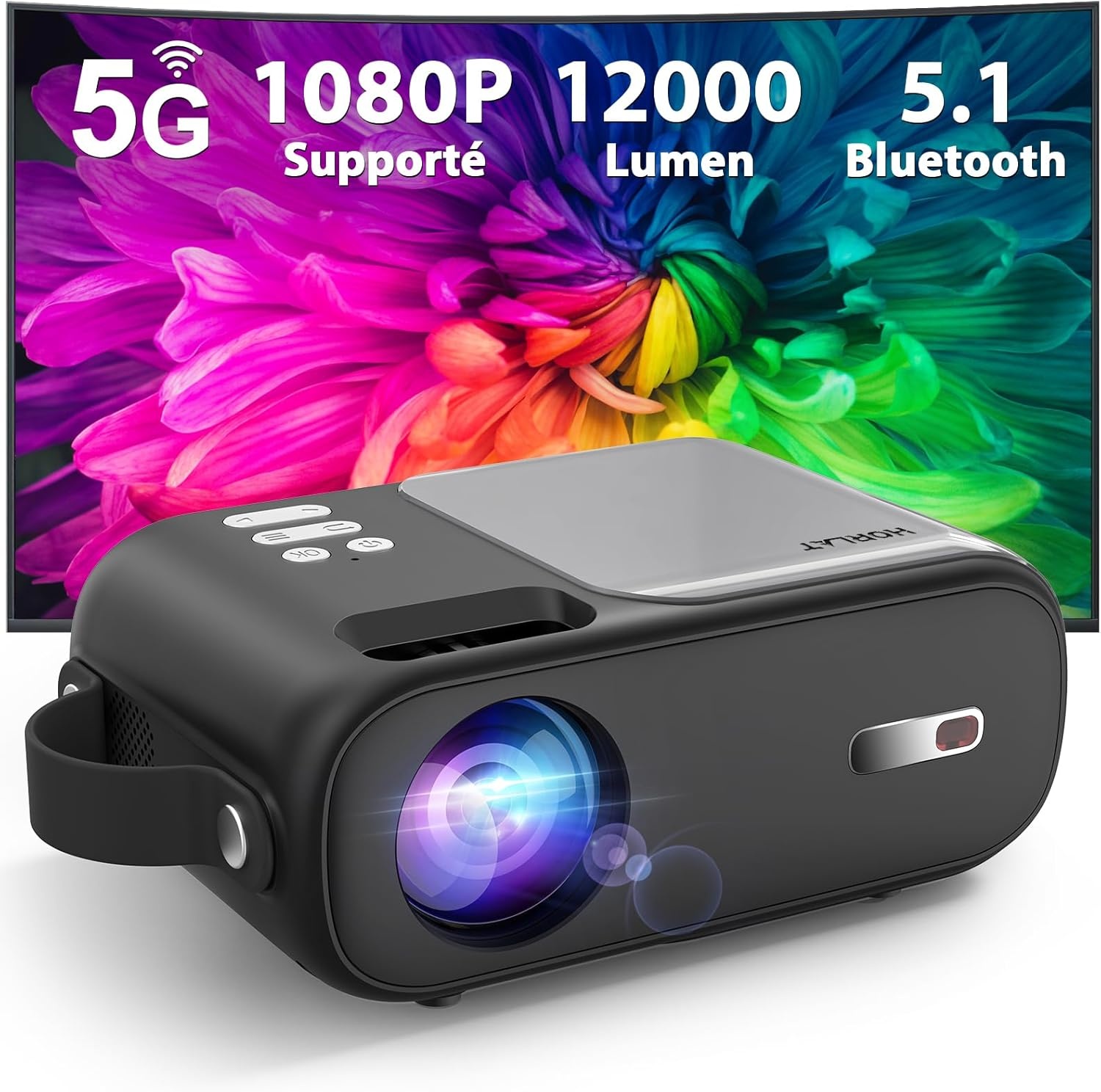 Mini Beamer Full HD met WiFi & Bluetooth - 40% Korting!