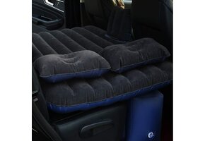 Opblaasbare Auto Achterbank Matras Zwart - 45% Korting
