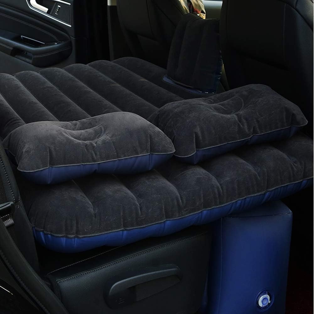 Opvouwbaar Luchtbed Auto Zwart 39% Korting + Pomp & Kussens