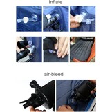 Opvouwbaar Luchtbed Auto Zwart 39% Korting + Pomp & Kussens