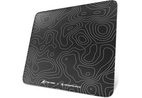 Glazen Gaming Muismat 45x40cm - Krasbestendig & Lage Wrijving - 36% Korting