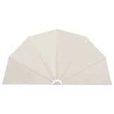 vidaXL Terrasscherm Inklapbaar 160cm Crème - 46% Korting!