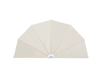 vidaXL Terrasscherm Inklapbaar 160cm Crème - 46% Korting!