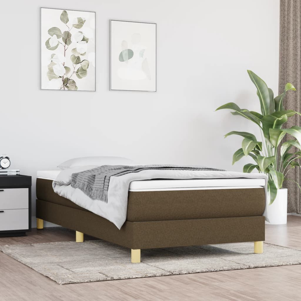 Retouretje: Donkerbruin Bedframe 90x190 cm - 72% Korting!