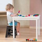 Opvouwbare Kinderkruk met 68% Korting - Zwart Kunststof, 33cm