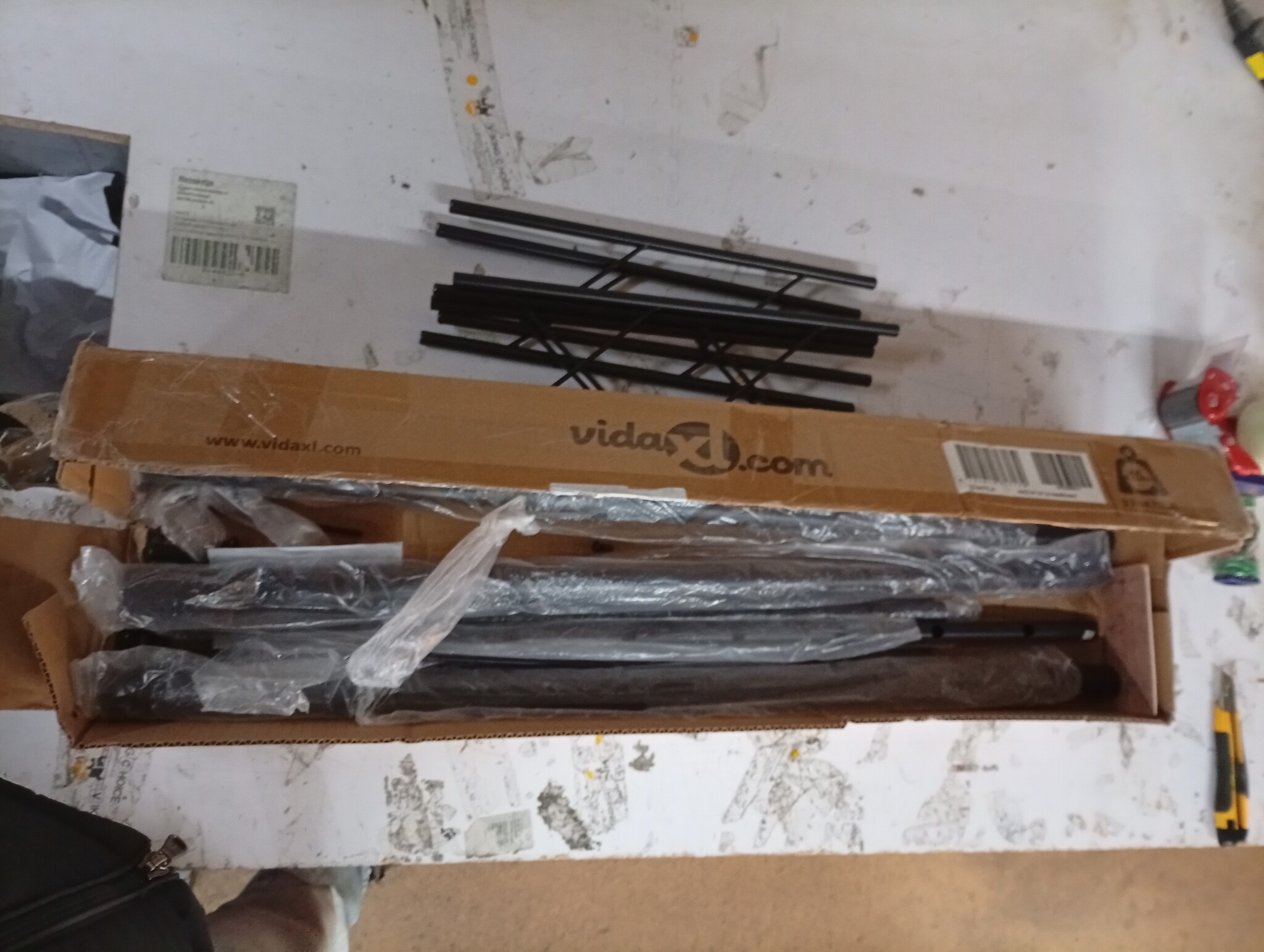 vidaXL Hoofdbord Metaal Zwart 140cm - 72% Korting!