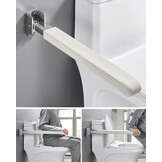 Opklapbare Wandgreep Hulp - Antislip - 62cm - 150kg - 53% Korting!