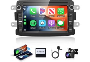 Autoradio 7" Android 13 met GPS & CarPlay - 41% Korting