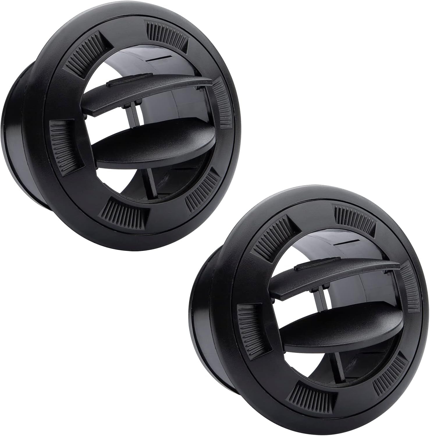 2x Universele 75mm Draaibare Auto Ventilatieopening - 45% Korting