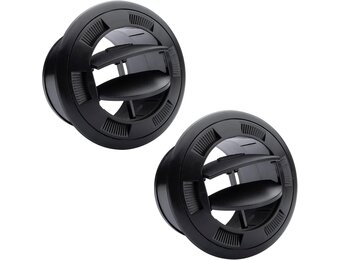 2x 75mm Draaibare Auto Luchtuitlaat - Universeel & Korting!