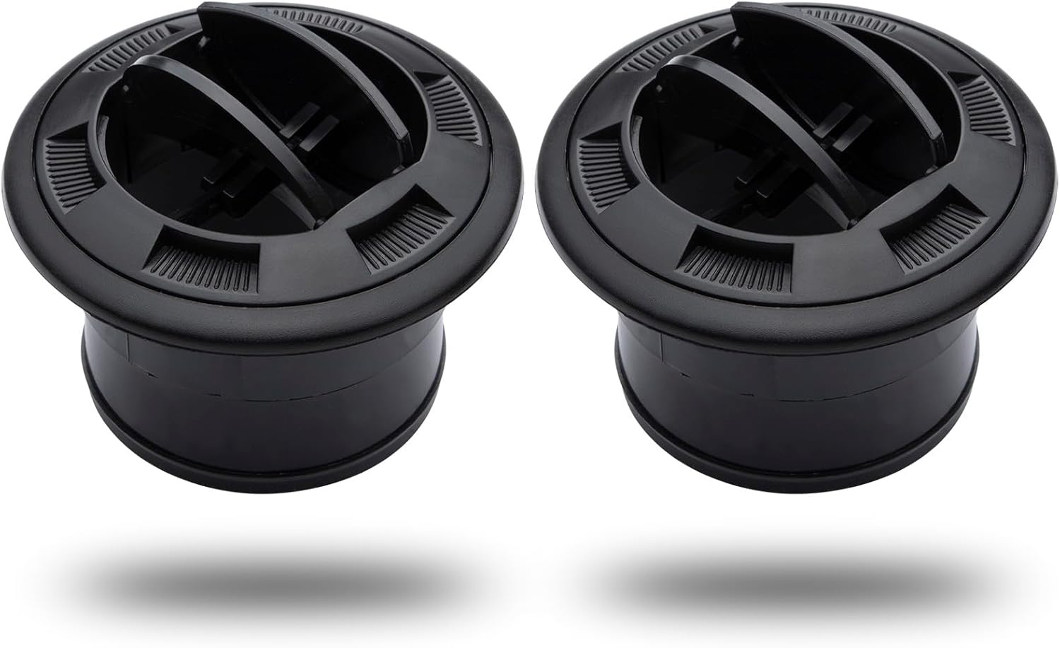 2x Universele 75mm Draaibare Auto Ventilatieopening - 45% Korting