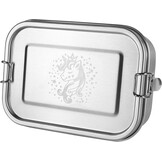 RVS lunchbox kinderen met verdelers, lekvrij, kindvriendelijk, hygiënisch - Zilver/Multicolor