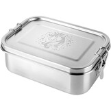 RVS lunchbox kinderen met verdelers, lekvrij, kindvriendelijk, hygiënisch - Zilver/Multicolor