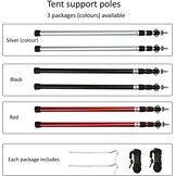 Telescopische Tentstok (2 stuks) 95-234cm - 40% Korting