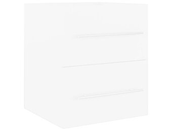 VitaXL Wastafelkast 41x38,5x48 cm Wit - 75% Korting!