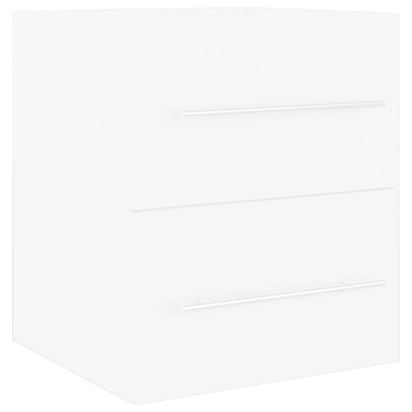 VitaXL Wastafelkast 41x38,5x48 cm Wit - 75% Korting!