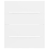 VitaXL Wastafelkast 41x38,5x48 cm Wit - 75% Korting!