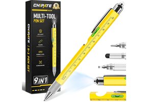 9-in-1 Multitool Pen - Gadget Cadeau Mannen (16% Korting)