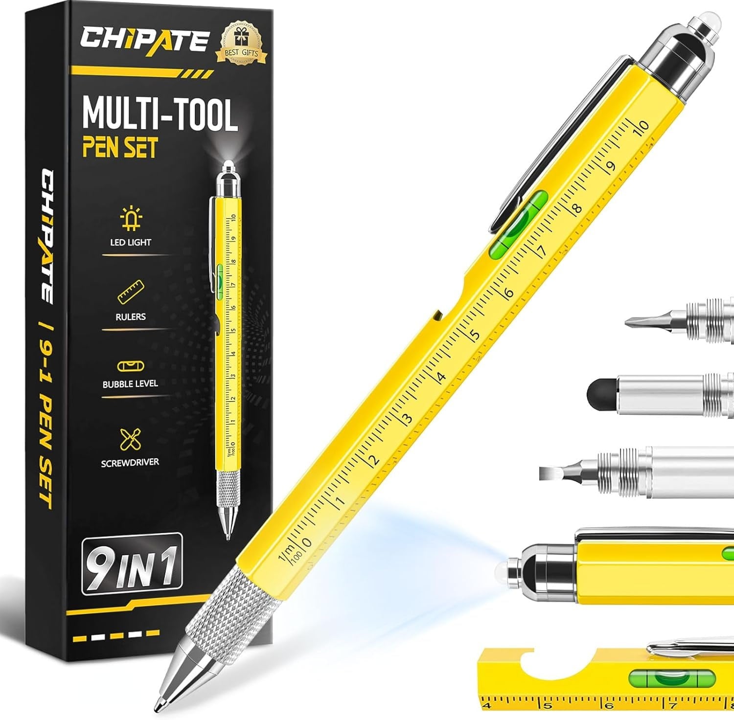 Multitoolpen 9-in-1: Gadget Cadeau met 43% Korting