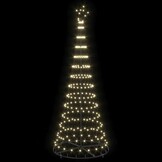vidaXL LED Kerstboom Warmwit - 250 cm - 56% Korting