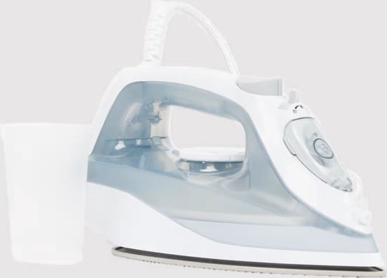Stoomstrijkijzer 2000W met verticale stoom, instelbare temperatuur en maatbeker