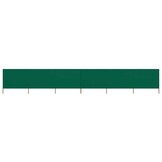 VidaXL Windscherm 6-panelen Groen - 69% Korting