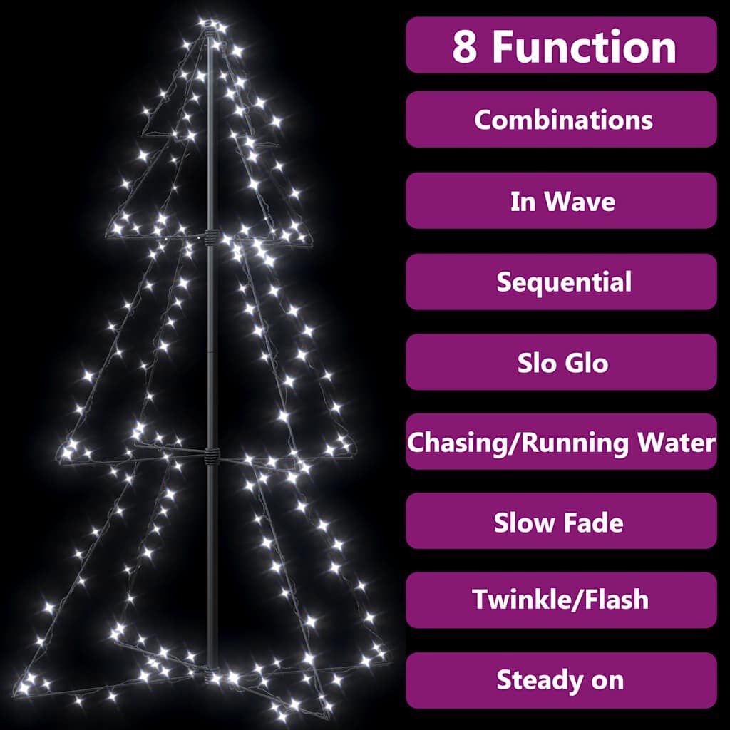 Kegelkerstboom 160 LED's (78x120cm) - 75% Korting
