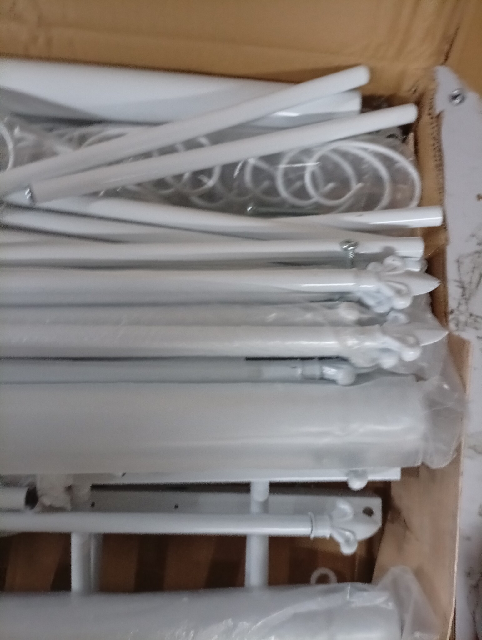 VidaXL Tuinhek Wit 165 cm Staal - 78% Korting!