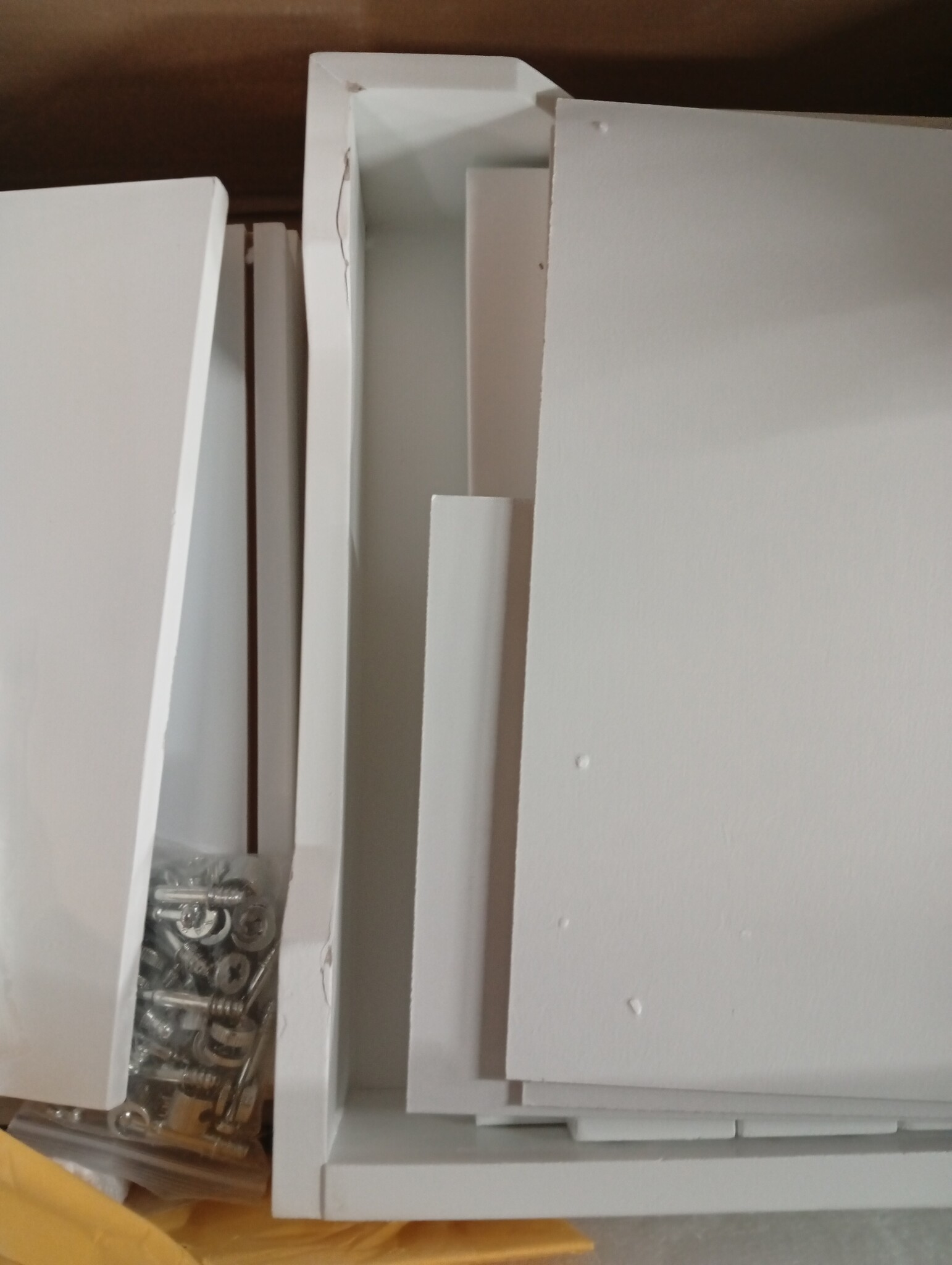 Nachtkastje 35x32x59 cm MDF & Grenenhout - 79% Korting