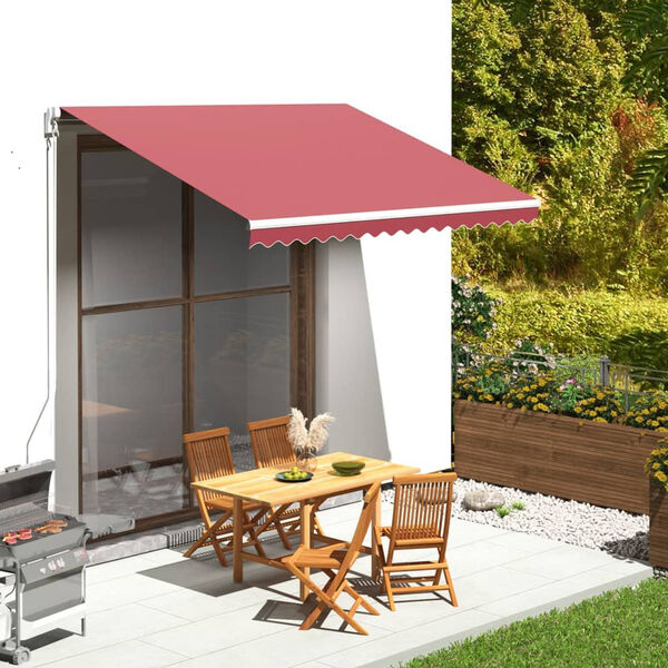 VidaXL Luifeldoek Vervanging 3,5x2,5m Bordeauxrood - 63% Korting!
