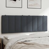 VidaXL Hoofdbordkussen 120cm, Donkergrijs Fluweel - 74% Korting
