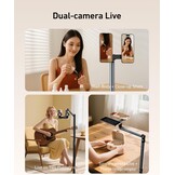 Tablet Vloerstandaard voor Livestreaming met Dubbele Positie