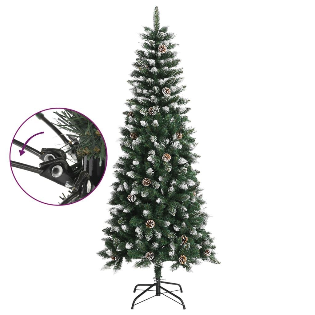 Kunstkerstboom 180cm PVC Groen - 55% Korting!