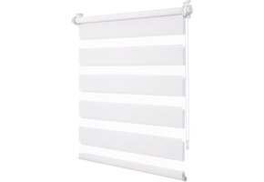 Duo Rolgordijn Wit 75x150cm | 43% Korting | Zonder Boren