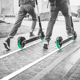 E-step band 10x2.50 inch nylon met extra grip voor Dualtron, Inokim, Kaabo & Zero e-scooters