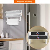 3-in-1 Foliedispenser & Keukenrolhouder met Snijder - 39% Korting