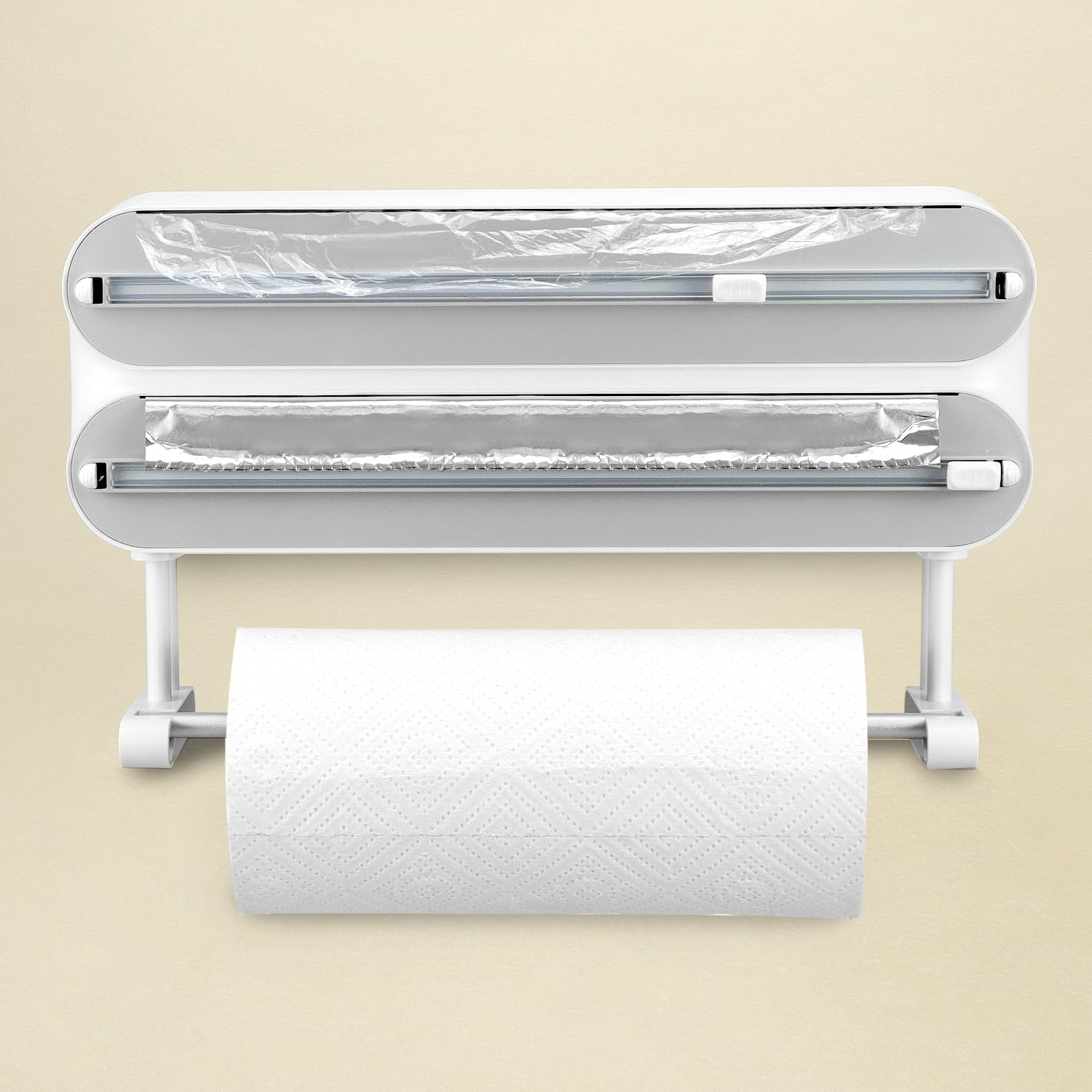 3-in-1 Foliedispenser & Keukenrolhouder met Snijder - 39% Korting