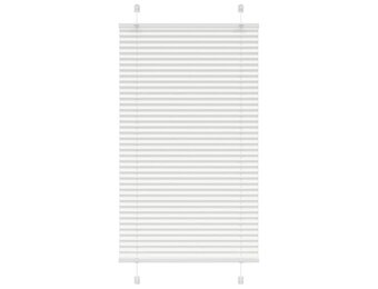 VidaXL Plissé rolgordijn Wit - 75x100 cm met 56% Korting