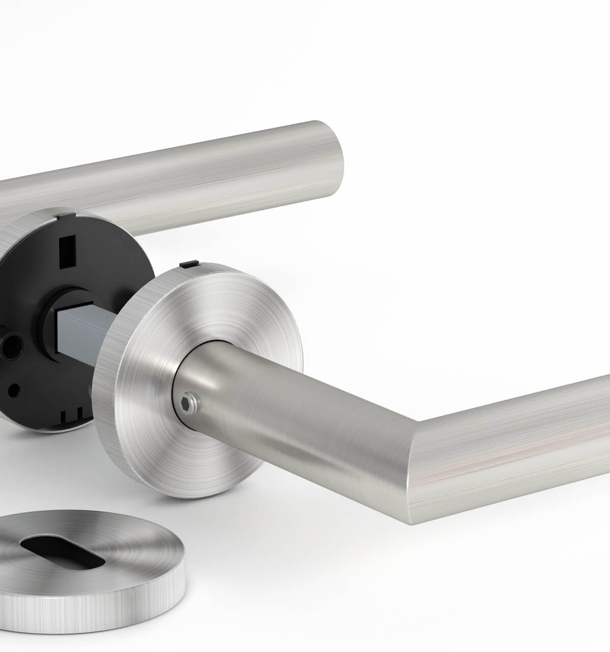 Deurklink Roestvrij Staal L-vorm 48% Korting