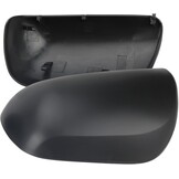 Zijspiegelkappen 1 paar gestructureerd zwart kunststof voor Toyota Yaris 2005-2011
