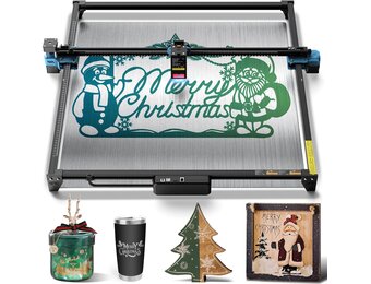 Lasergraveermachine 20W voor hout, volledig metaal, 600x600 mm graveeroppervlak, nauwkeurige focus