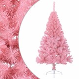 Roze Half Kunstkerstboom 150cm - 62% Korting