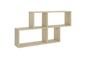 VidaXL Wandschap 100x18x53 cm Sonoma Eiken (55% Korting)