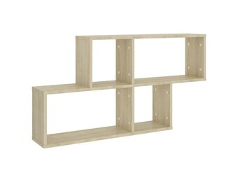 VidaXL Wandschap 100x18x53 cm Sonoma Eiken (55% Korting)