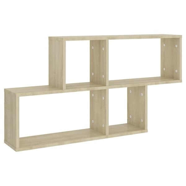 VidaXL Wandschap 100x18x53 cm Sonoma Eiken (55% Korting)
