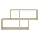 VidaXL Wandschap 100x18x53 cm Sonoma Eiken (55% Korting)