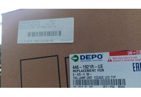 Achterlicht rechts buitenste deel voor Audi A4 B8 Sedan (2007-2015)