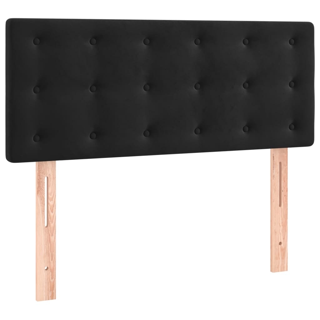 VidaXL Hoofdbord 90x5x78/88 cm Fluweel Zwart - 69% Korting!