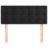 VidaXL Hoofdbord 90x5x78/88 cm Fluweel Zwart - 69% Korting!